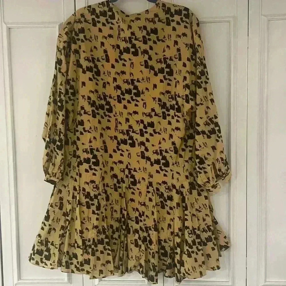 NWT Anine Bing Painterly Leo Dress in Size S (Runs Large) - Picture 11 of 11